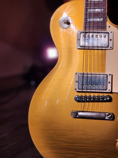 Gibson Custom Shop - Murphy Lab '57 Les Paul STD - Ultra Light Aged Double Gold Top 3